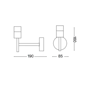 Applique Ideal Lux SET UP 259802 260082