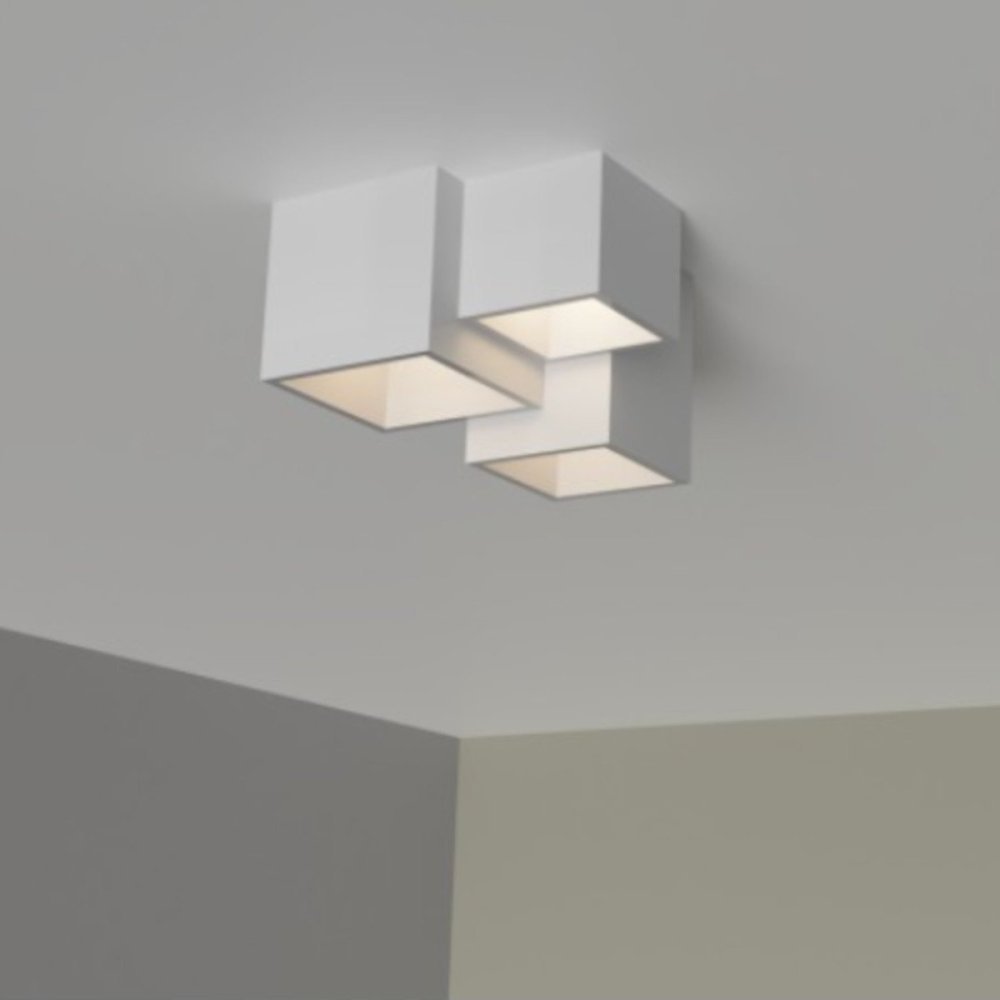 Deckenleuchte aus Gips Lampadari Bartalini PALP 3000 GU10 LED