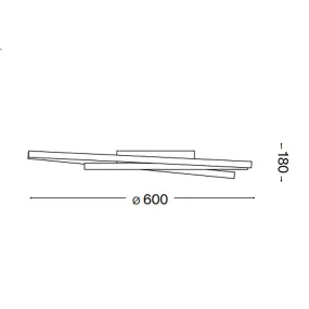 Plafoniera led moderna...