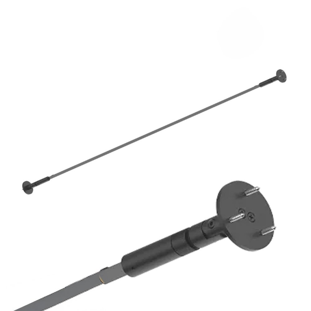 Nastro flessibile acciaio da esterno completa di striscia led Ideal Lux TESI 20MM 302294 NERO 10MT 100W IP20