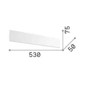 Ideal Lux ZIG ZAG 282138 LED-Wandleuchte