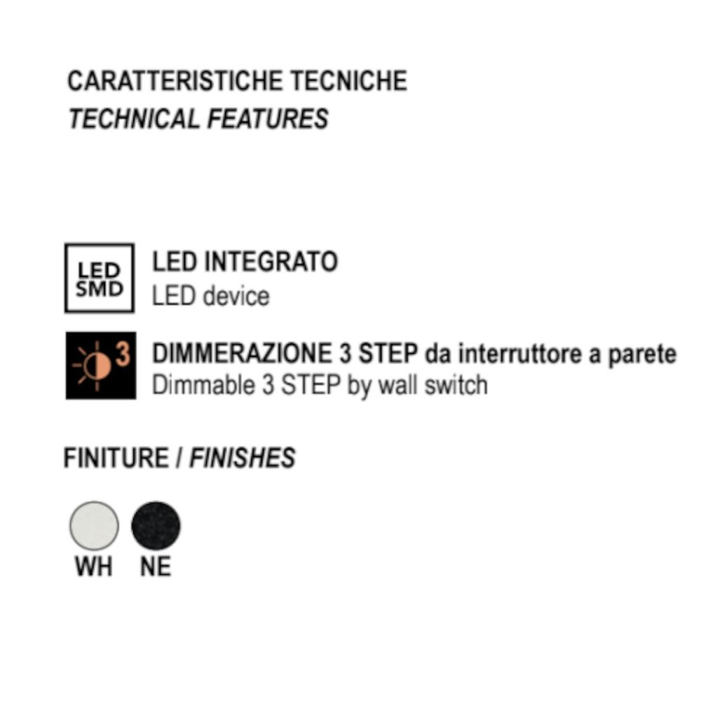 Applique moderna Promoingross BOUCLE A1 LED