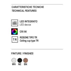 Lampadario moderno Promoingross JINGLE S1 LED