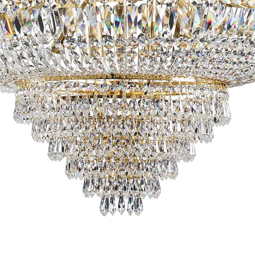 Lámpara de araña de cristal Ideal Lux DUBAI 243528