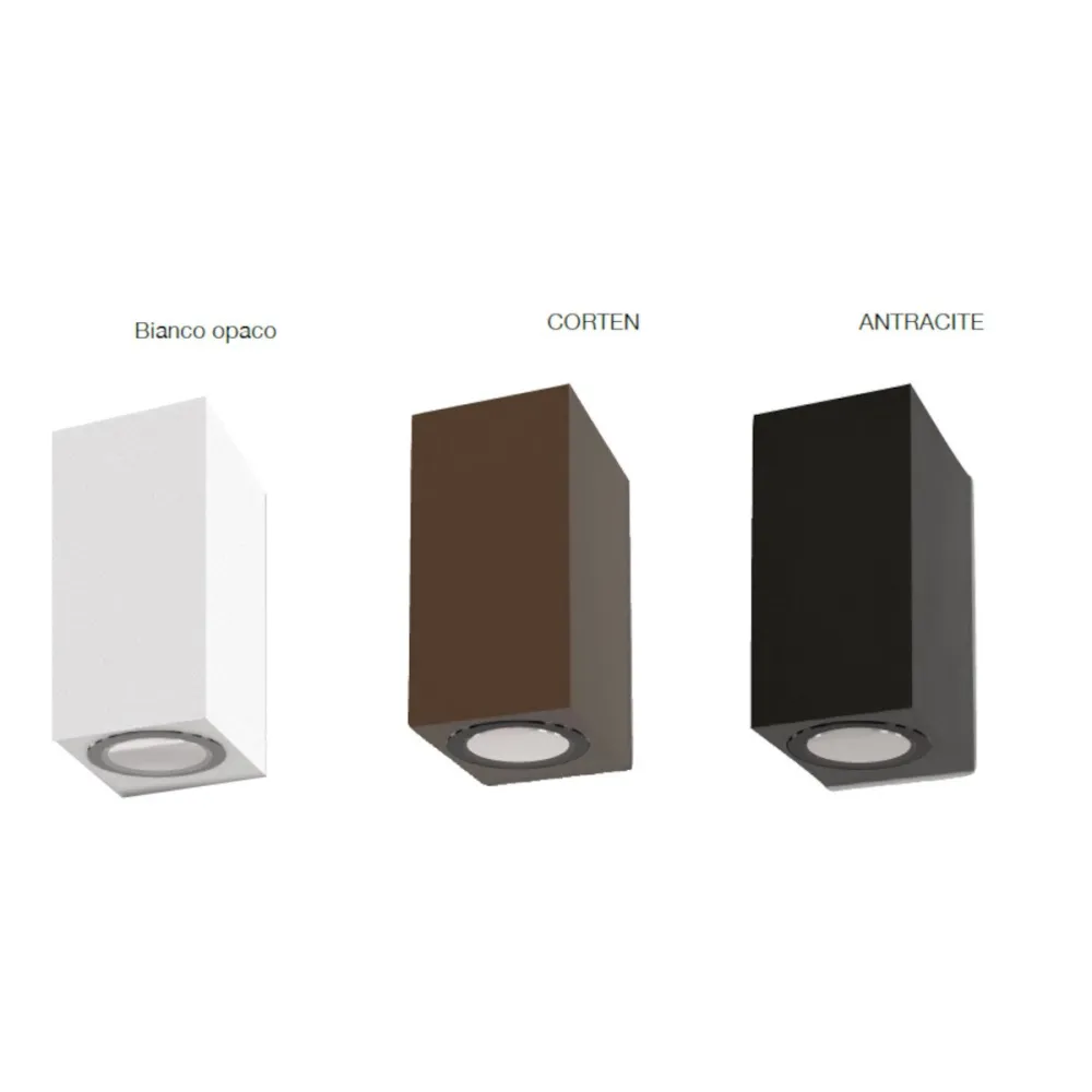 Lampadari Bartalini EBUK con dos lámparas LED GU10