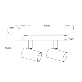 Lampadari Bartalini OLOCARO 2 lustres LED GU10