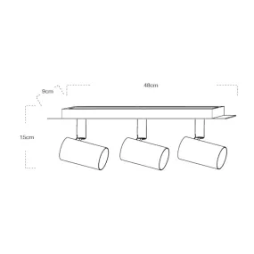 Moderne Wandleuchte Lampadari Bartalini OLOCARO 2 GU10 LED Kronleuchter