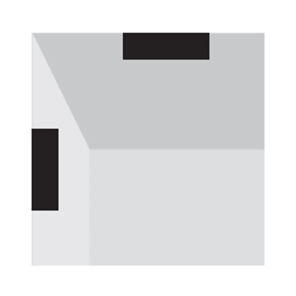 Promoingross TRIS PL35WH LED-Deckenleuchte