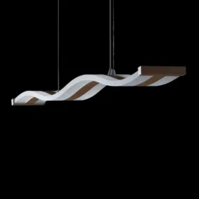 Sospensione moderna Promoingross ONDA S120 DIM LED, dimmerabile