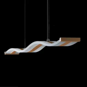 Lámpara colgante moderna LED Promoingross ONDA S120 DIM, regulable