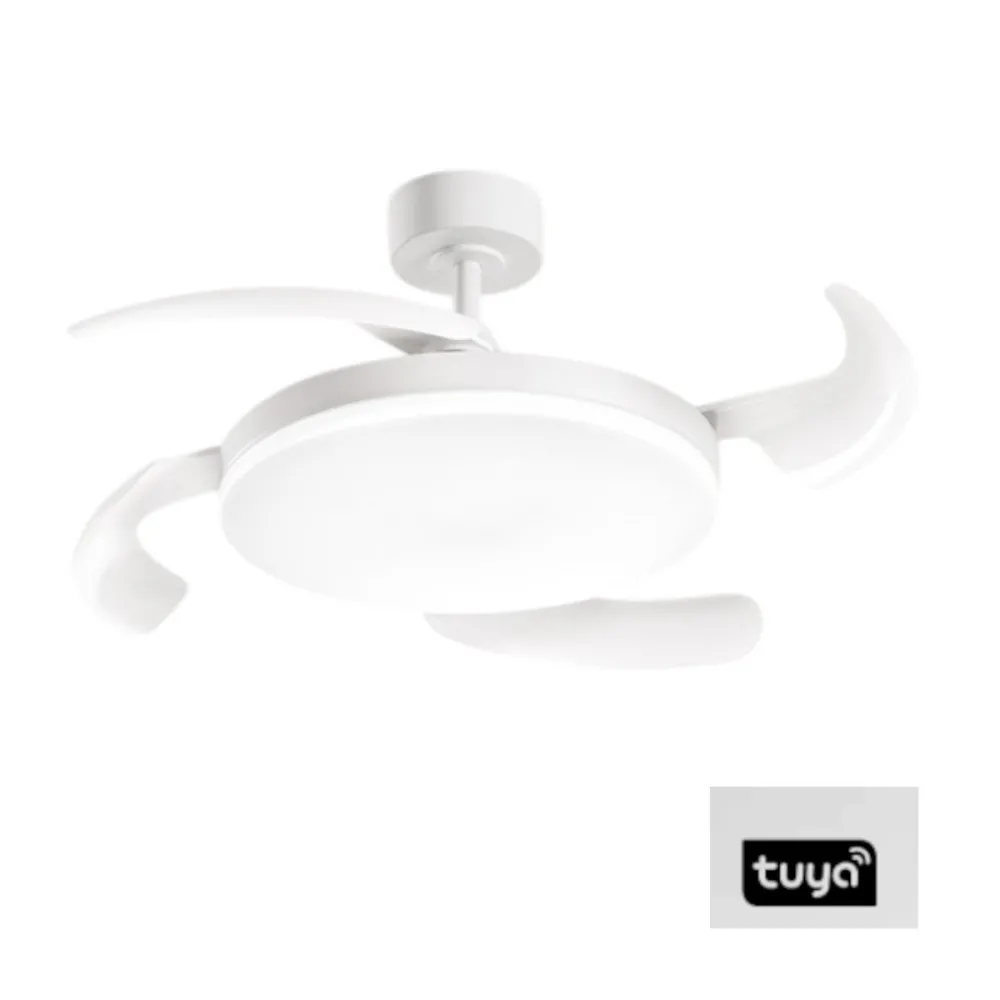 Ventilateur moderne Perenz AURA 7190 B CT LED