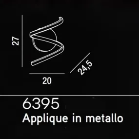 Perenz NEST 6395 B LC LED moderne Wandleuchte für Innenräume