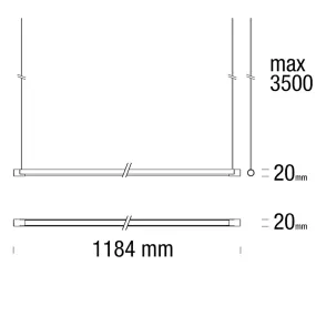 Sospensione Pan International TWENTY 1100 VS V1