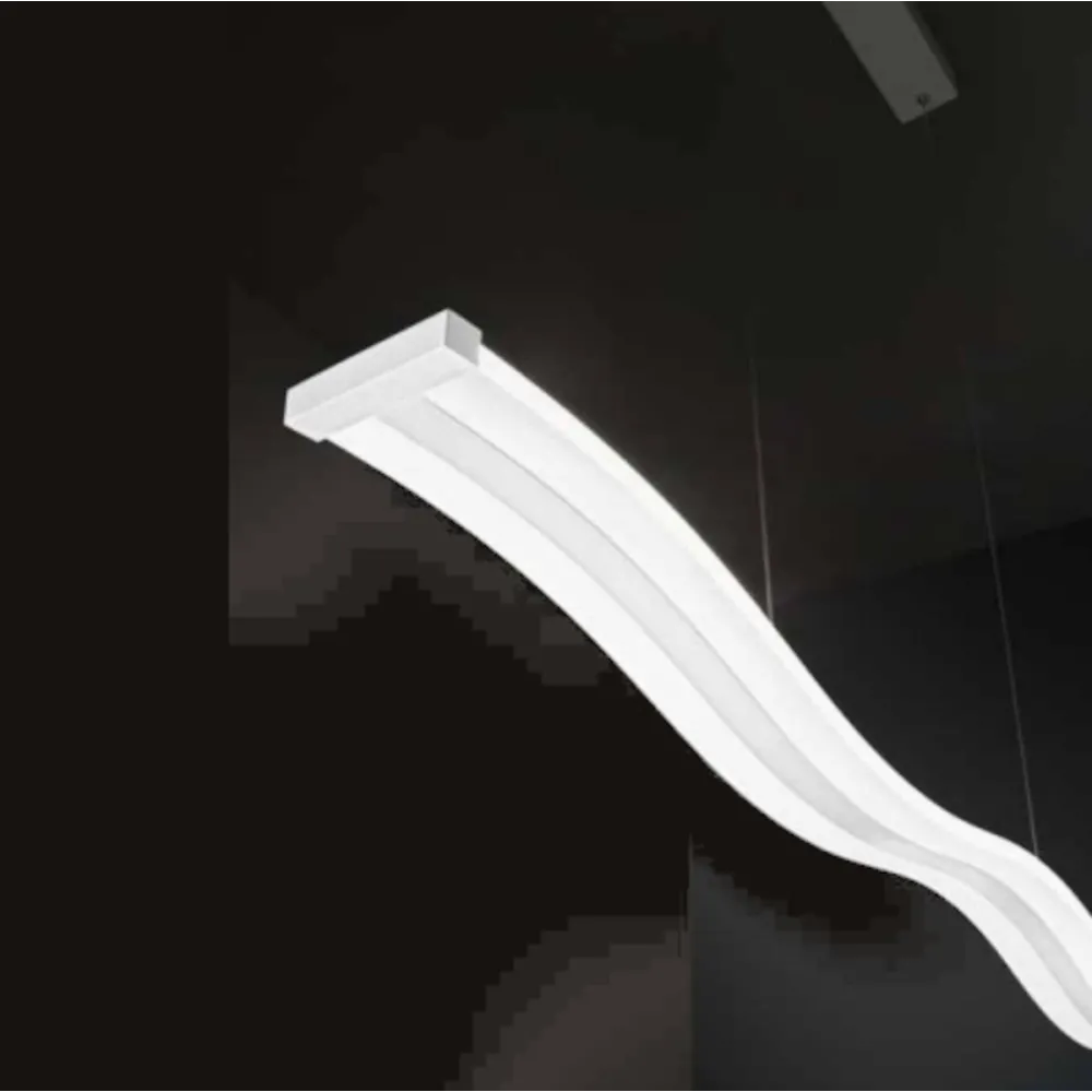 Lámpara de araña moderna LED Perenz BEND 6364 B, 3000°K o 4000°K