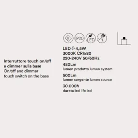 Perenz classic Lampenschirm RATTLES 6034 OR LED, dimmbar