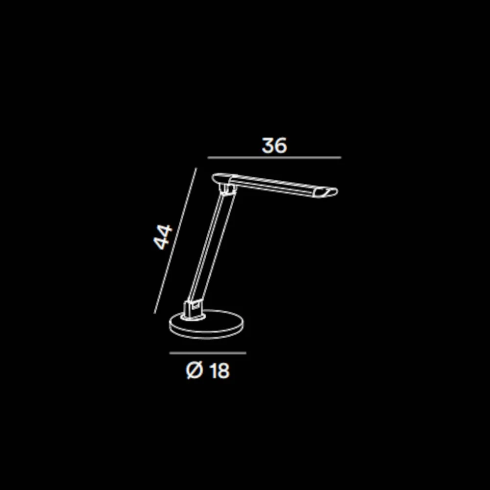 Moderner Lampenschirm HAL 6026 B LED TOUCH