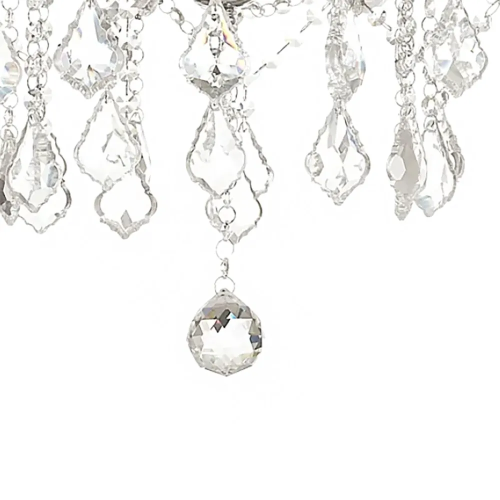 Ideal Lux NAPOLEON SP18 CR 167268 Kronleuchter aus poliertem Chromkristall