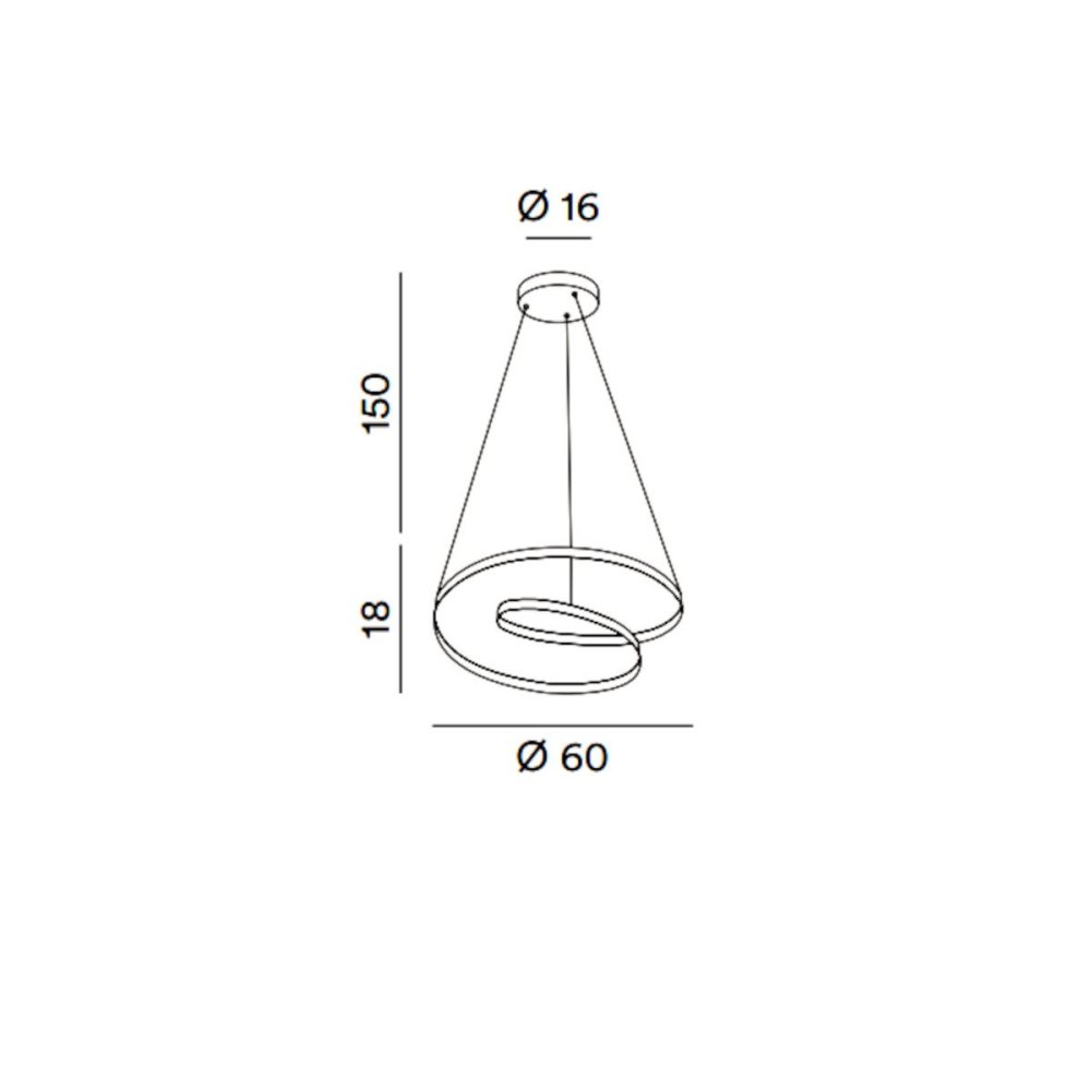 Perenz RITMO 6620 E CT LED klassischer Kronleuchter