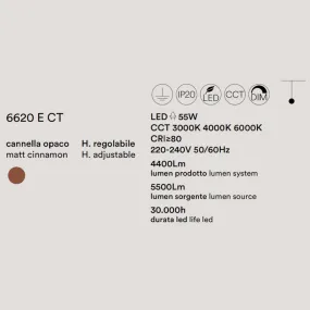 Lampadario classico Perenz RITMO 6620 E CT LED