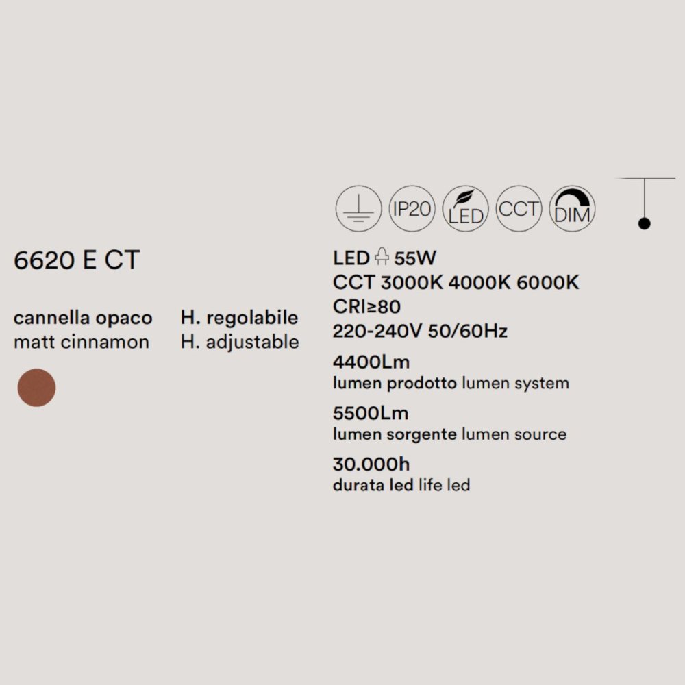 Perenz RITMO 6620 E CT LED klassischer Kronleuchter
