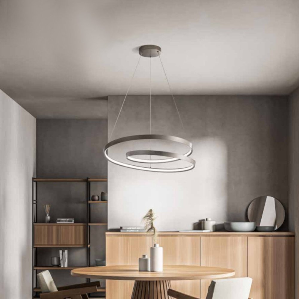 Perenz RITMO 6620 N LC schwarzer LED-Kronleuchter