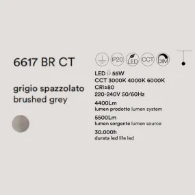 Perenz RITMO 6620 N LC schwarzer LED-Kronleuchter