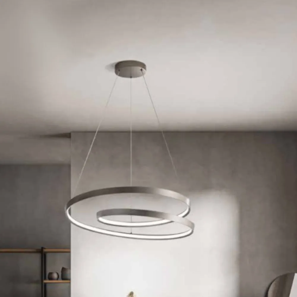 Lámpara de araña LED Perenz RITMO 6618 BR CT