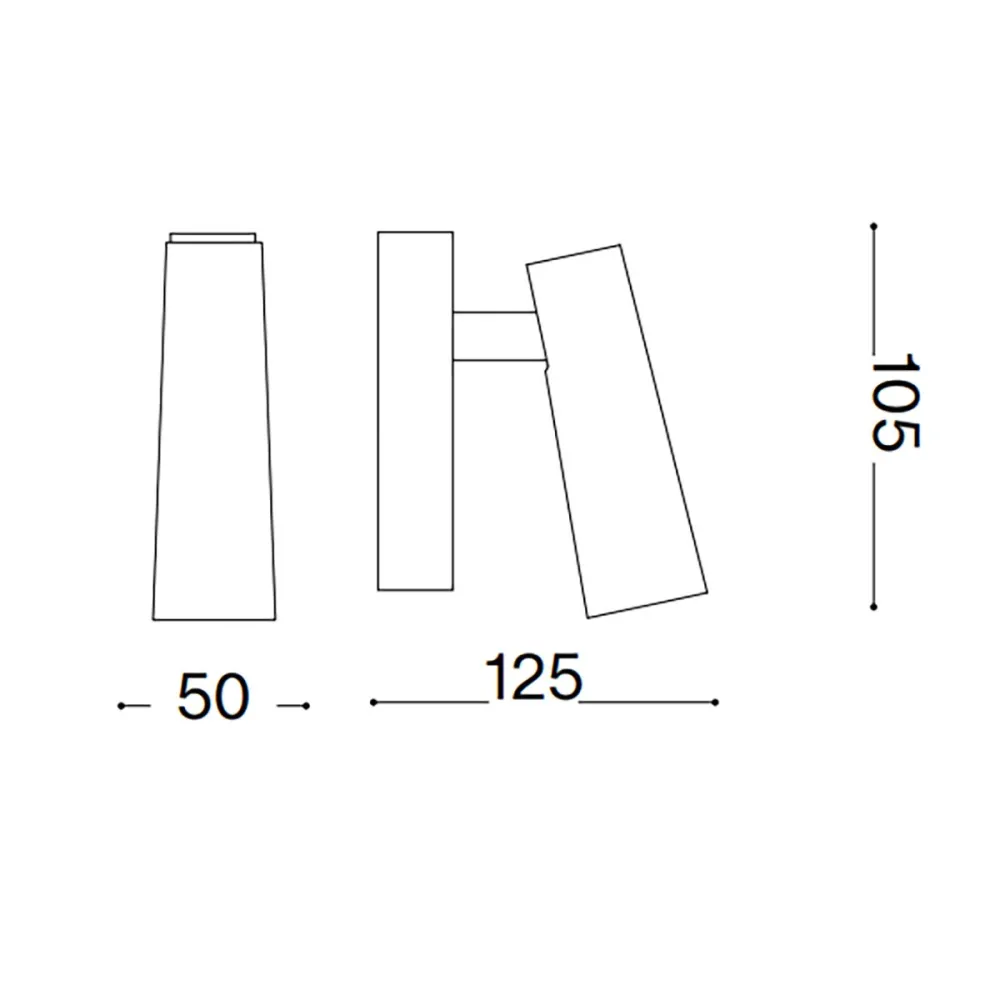 Aplique de pared PIPE Ideal Lux 280998