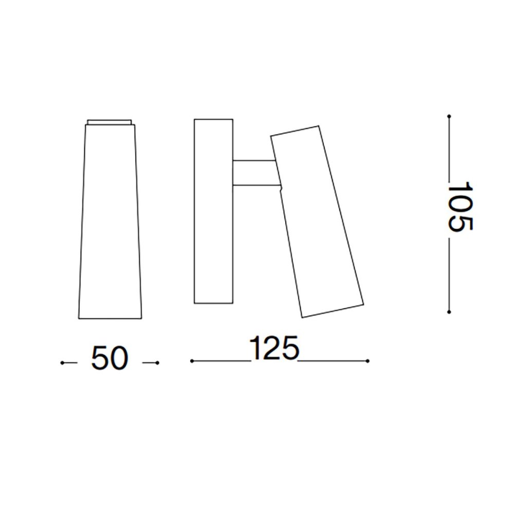 Aplique de pared Ideal Lux PIPE 281001