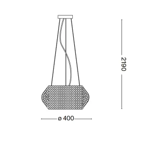 Lámpara de techo moderna Ideal Lux PASHA SP6 082158