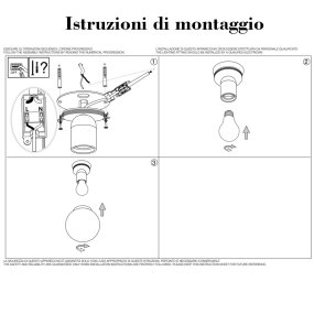 Plafonnier globe Ideal Lux CARTA 317120