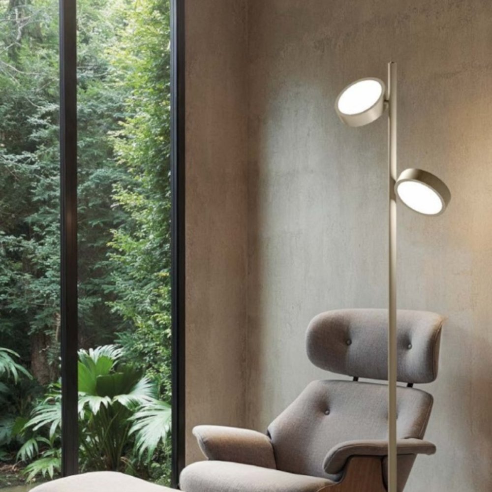 Lámpara de pie moderna LED Gea Luce GPIT20