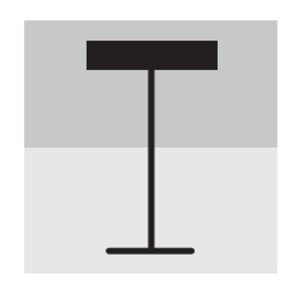 Piantana  moderna Gea Luce GPIN20 LED