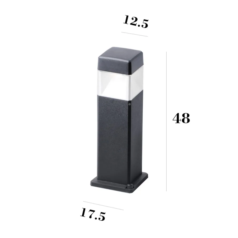 Lampioncino esterno Top Light LODI PA50 GR