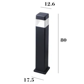 Lampadaire d'extérieur Top Light LODI PA80 GR