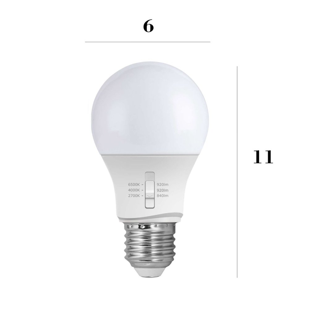 Pack d'ampoules LED CCT Top Light E27EST CNF 8,5 W