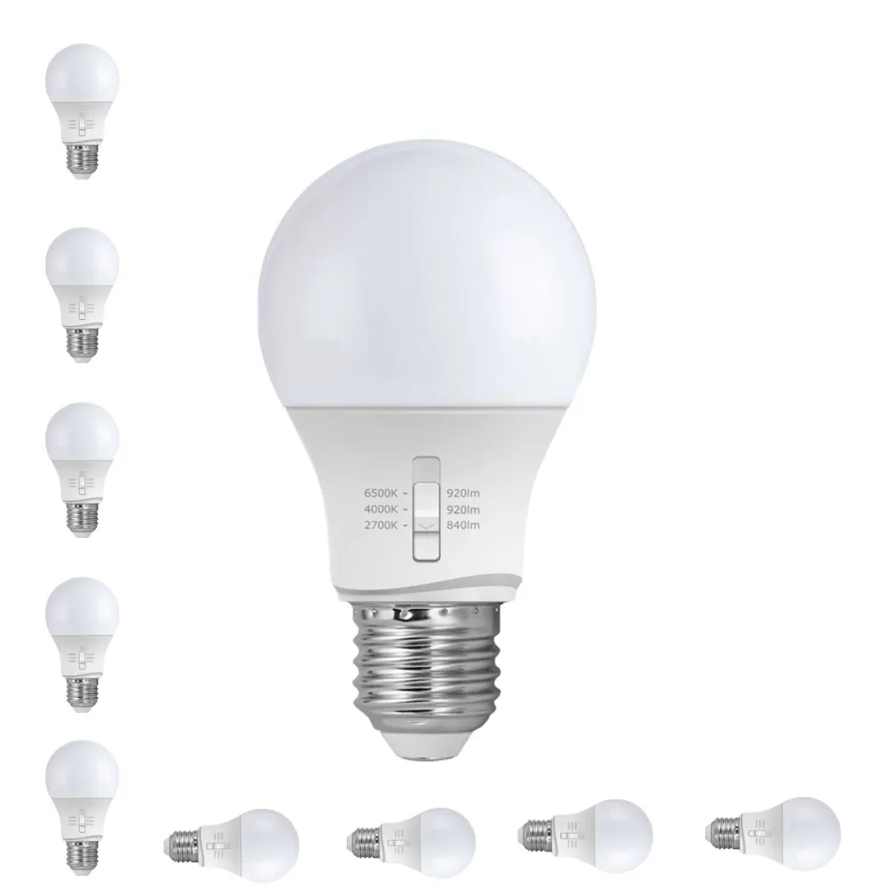 Paquete de bombillas LED CCT Top Light E27EST CNF 8,5 W