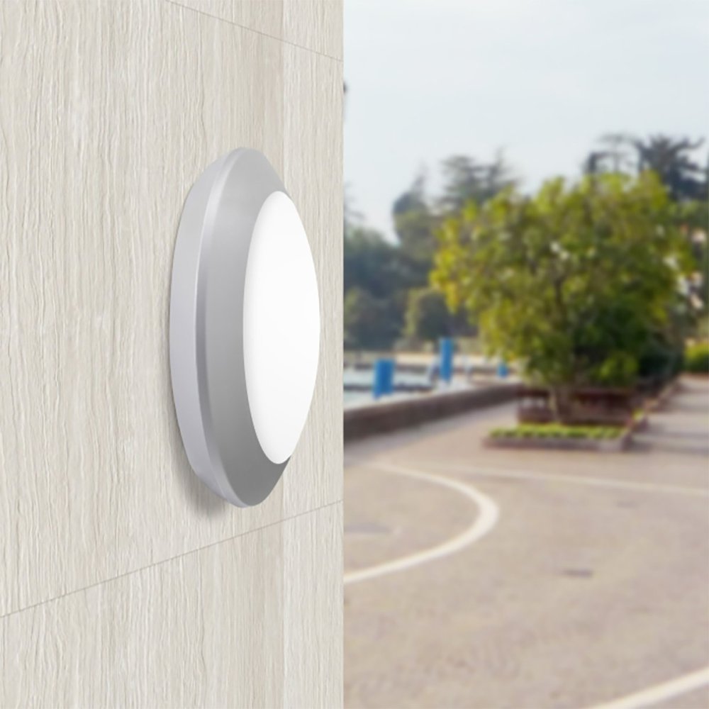 Applique esterno Top Light VERONA GR E27 LED IP66 resina