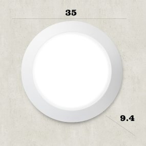 Applique esterno Top Light VERONA 35 BI