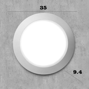 Applique esterno Top Light VERONA GR E27 LED IP66 resina