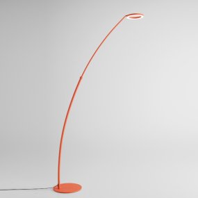 Lámpara de pie arqueada moderna LED Gea Luce GPIA30