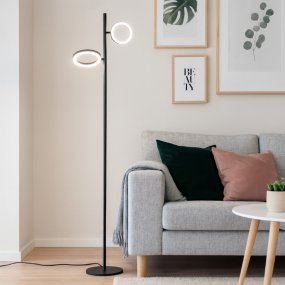 Lámpara de pie moderna LED...