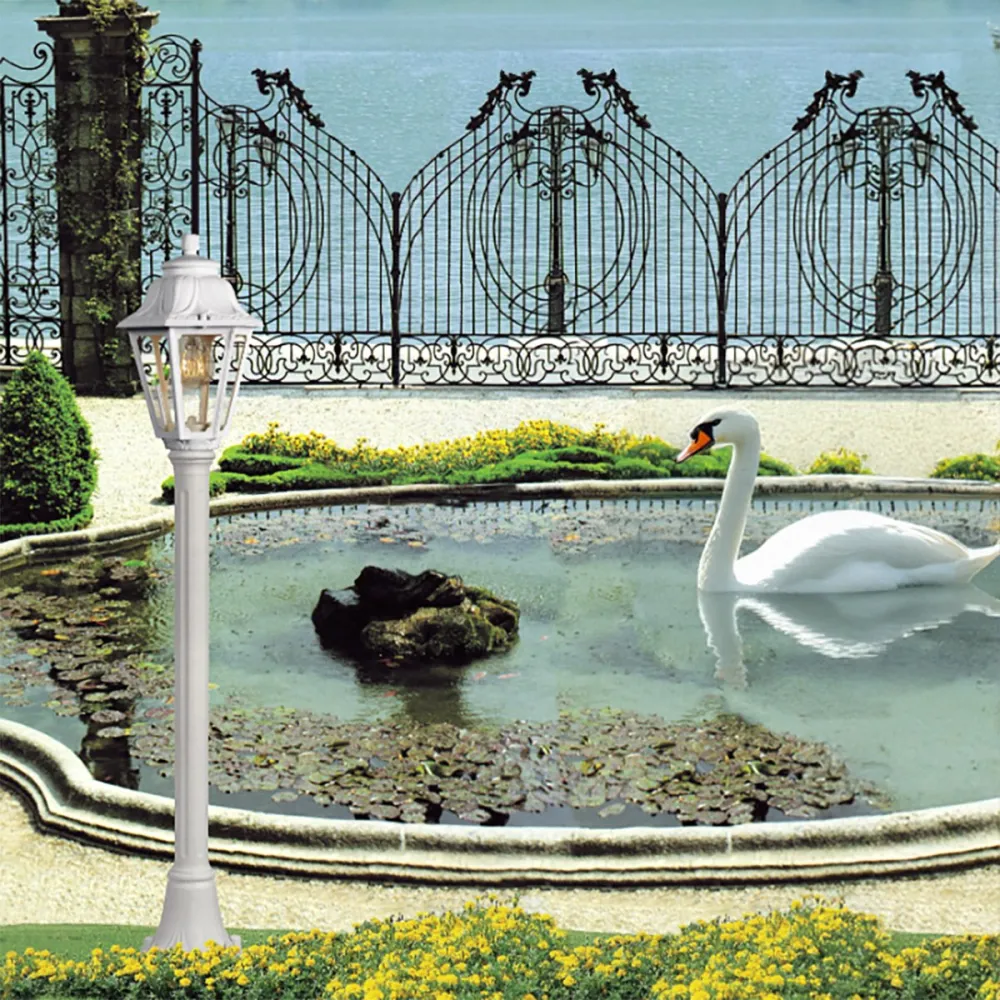 Farola de exterior Top Light ASTI PA110 BI