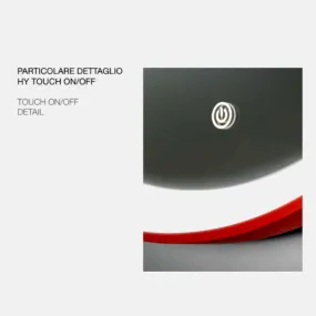 Miroir mural LED Gea Luce KRIZIA AP FKRATE1