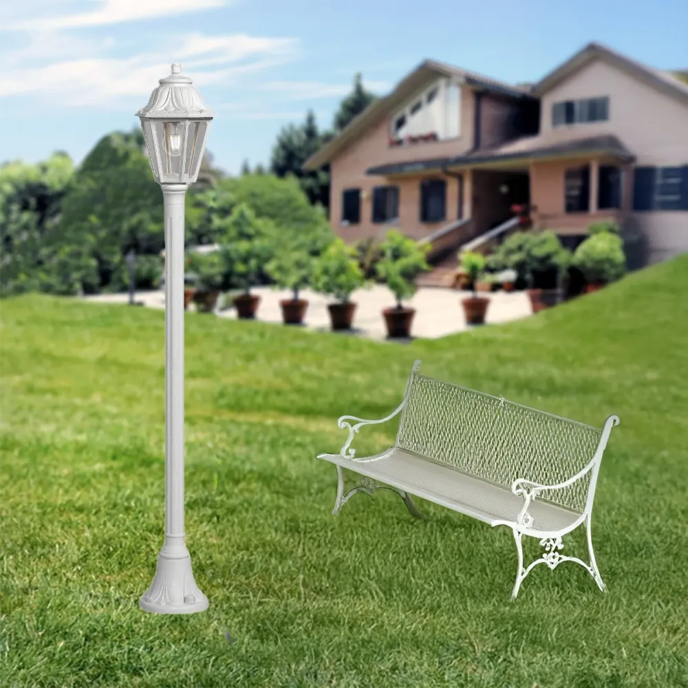 Lampioncino esterno Top Light ASTI PA140 BI