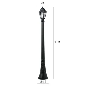 Lampioncino esterno Top Light ASTI PA182
