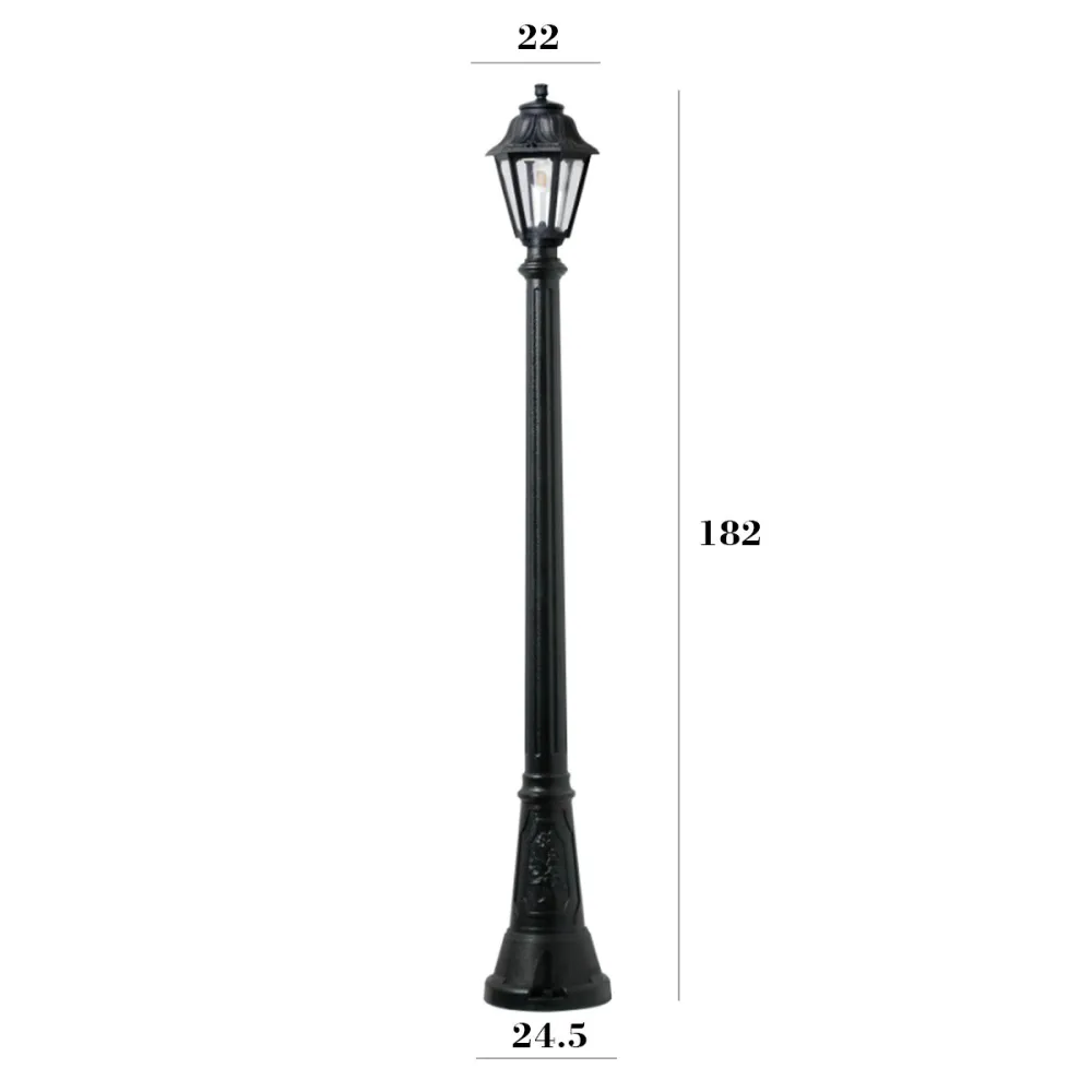 Lampadaire d'extérieur Top Light ASTI PA182