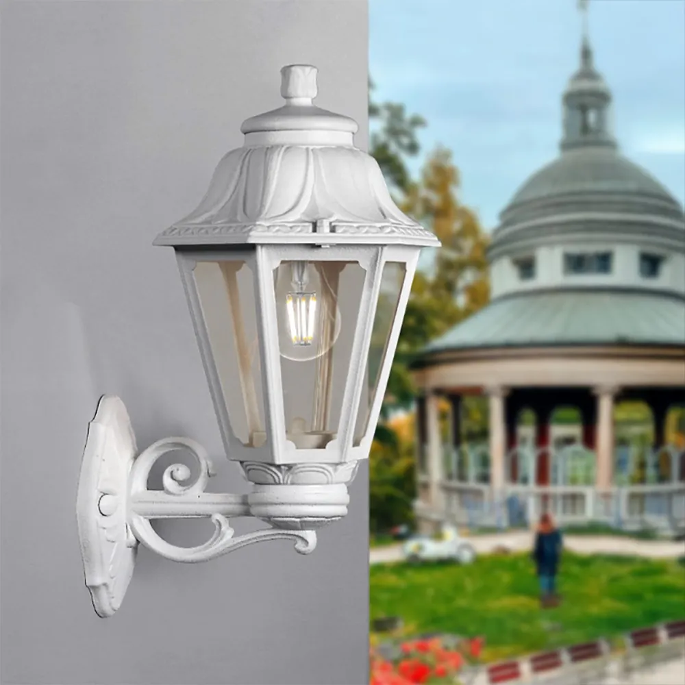 Applique esterno Top Light ASTI AP BI