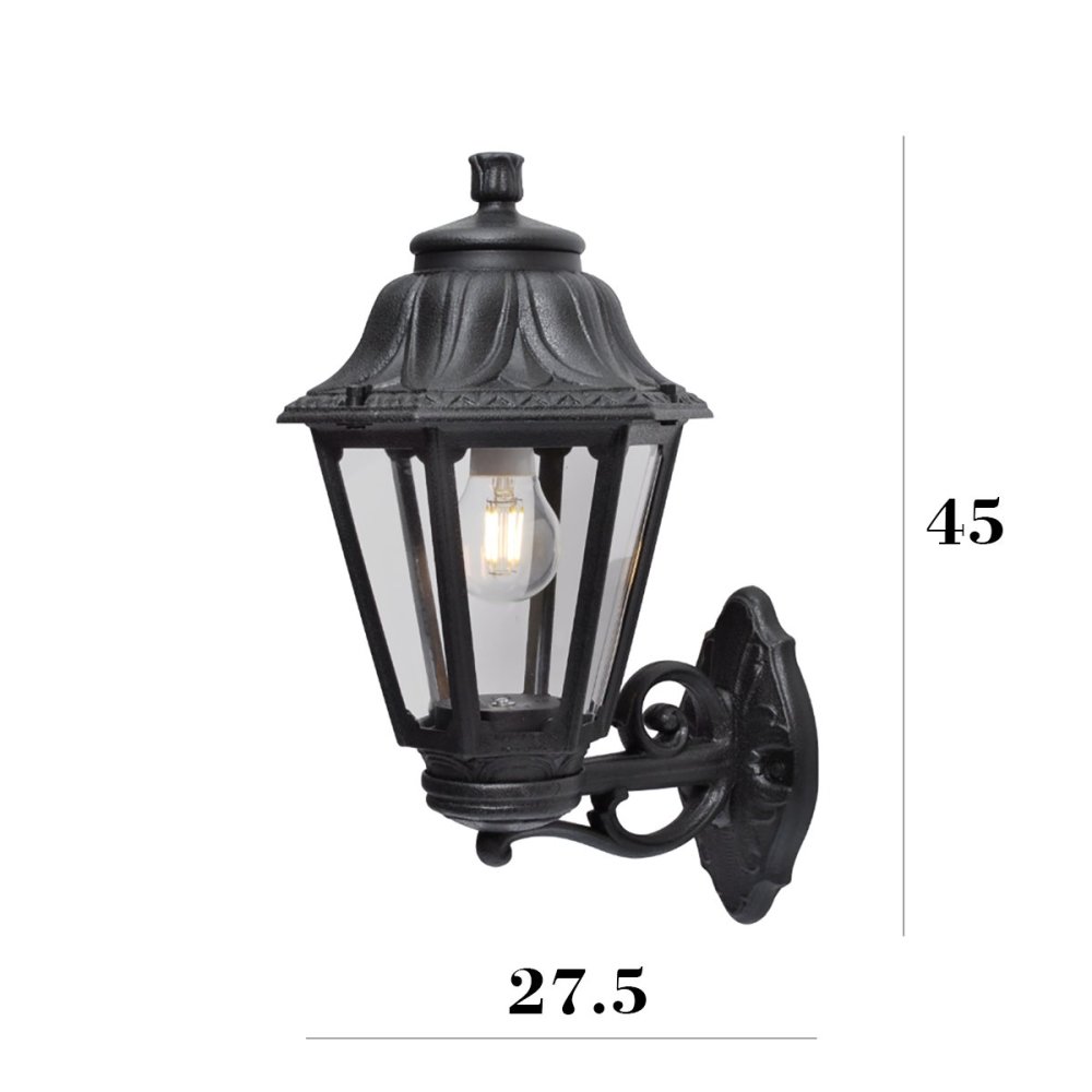 Applique esterno Top Light ASTI AP NE