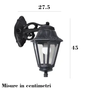 Applique esterno Top Light ASTI AP NE